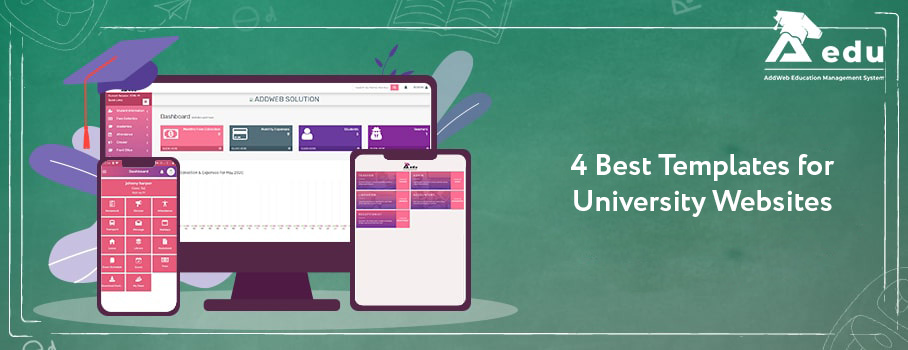 4 Best Templates for University Websites